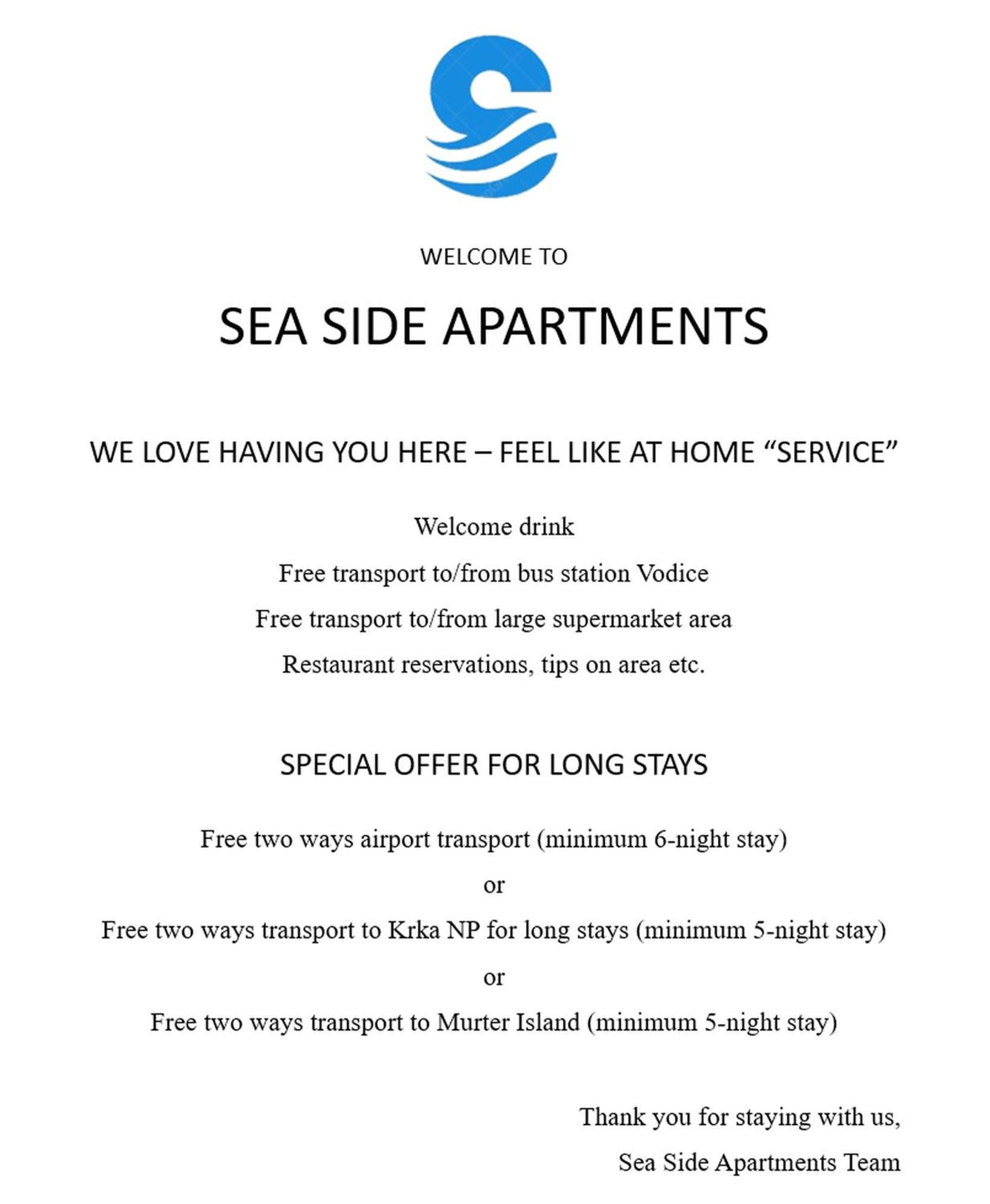 וודיצה Sea Side Apartments מראה חיצוני תמונה